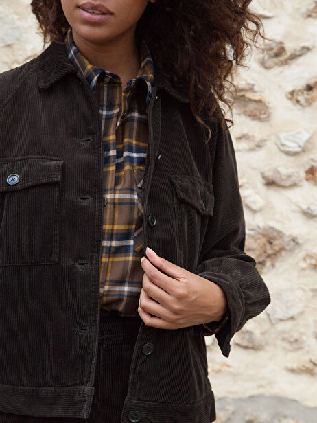 VESTE GEROLD  Ebene , Pr&ecirc;t-&agrave;-porter Bensimon