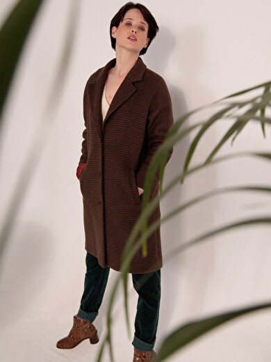 MANTEAU GAETAN  Kaki , Prêt-à-porter Bensimon