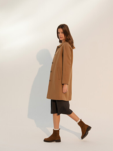 MANTEAU AQUILON  Camel , Prêt-à-porter Bensimon