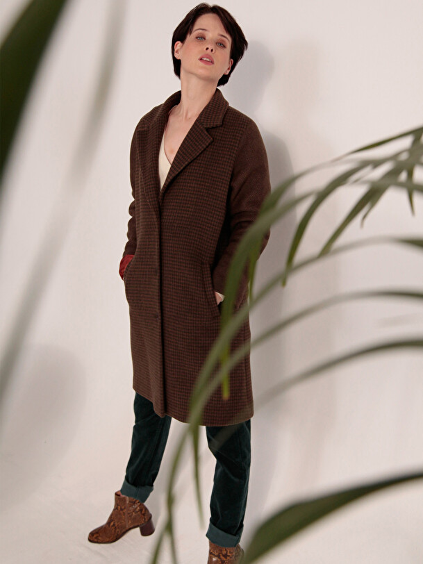 MANTEAU GAETAN Kaki , Prêt-à-porter Bensimon