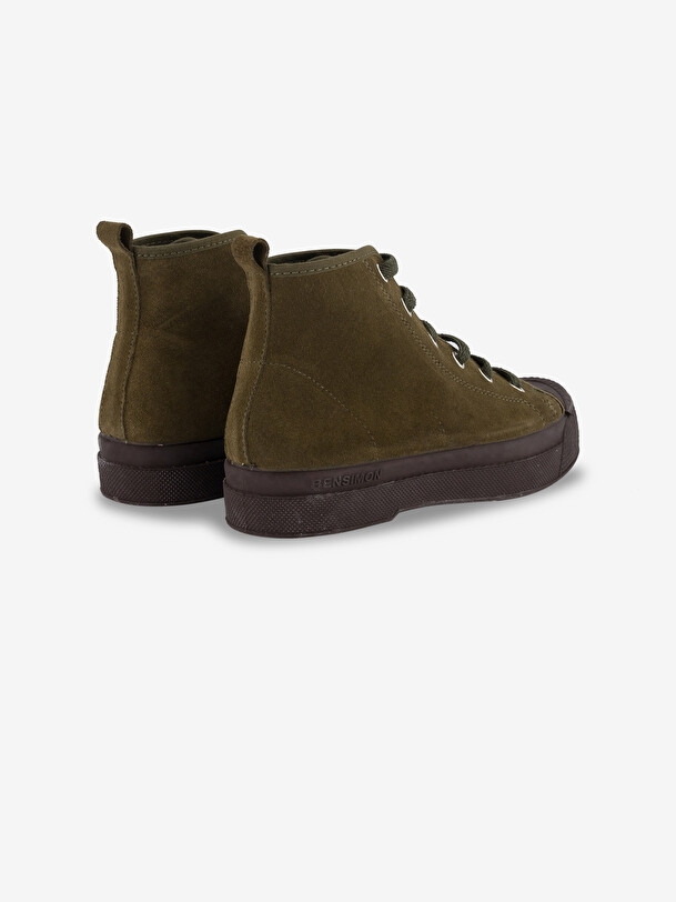 STELLA B79 SUEDE LEATHER ENFANT  Kaki , Tennis & Chaussures Bensimon