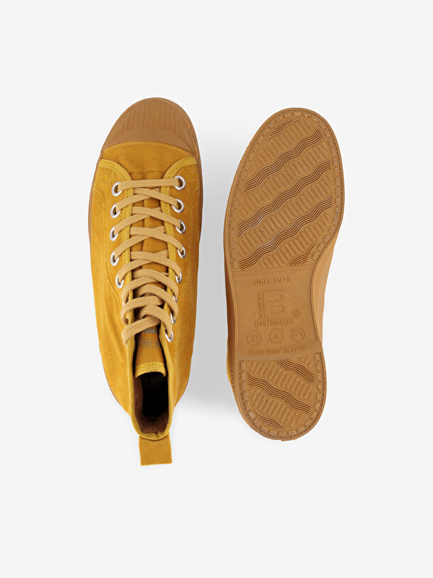STELLA B79 BABY CORDUROY  Moutarde , Tennis & Chaussures Bensimon