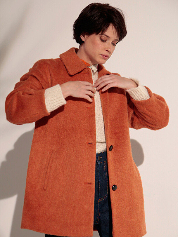 MANTEAU GABRIEL  Marmelade , Pr&ecirc;t-&agrave;-porter Bensimon