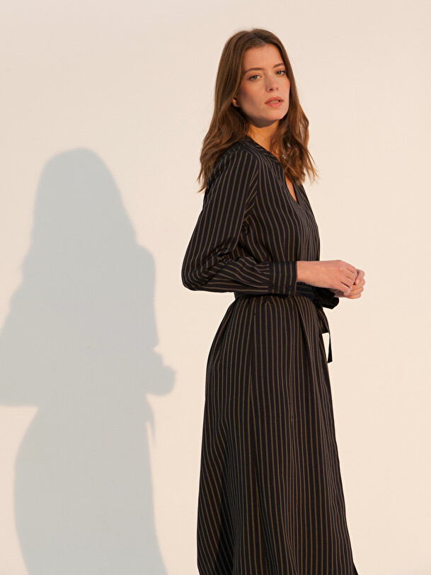 ROBE GRETCHEN  Rayures , Pr&ecirc;t-&agrave;-porter Bensimon