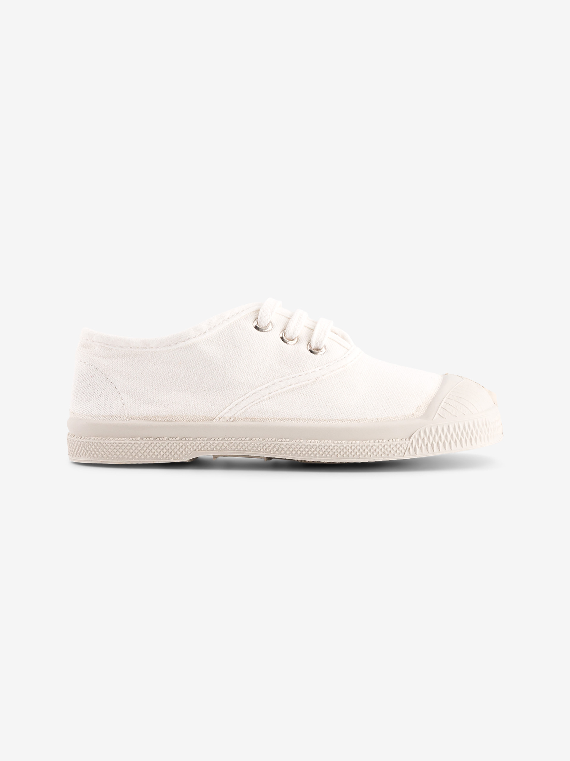 TENNIS LACETS ENFANT  Blanc , Tennis & Chaussures Bensimon
