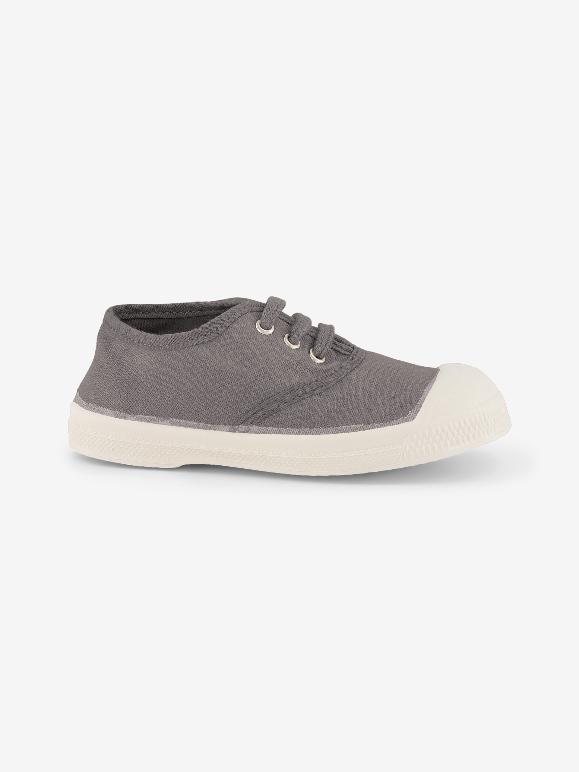 TENNIS LACETS ENFANT  Gris , Tennis & Chaussures Bensimon