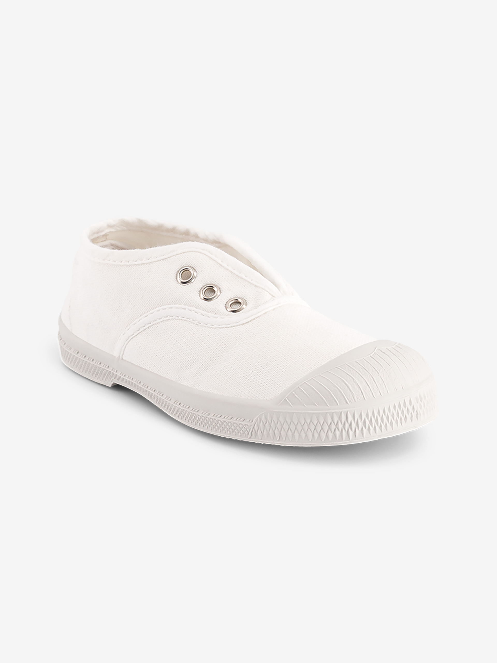 TENNIS ELLY ENFANT  Blanc , Tennis & Chaussures Bensimon