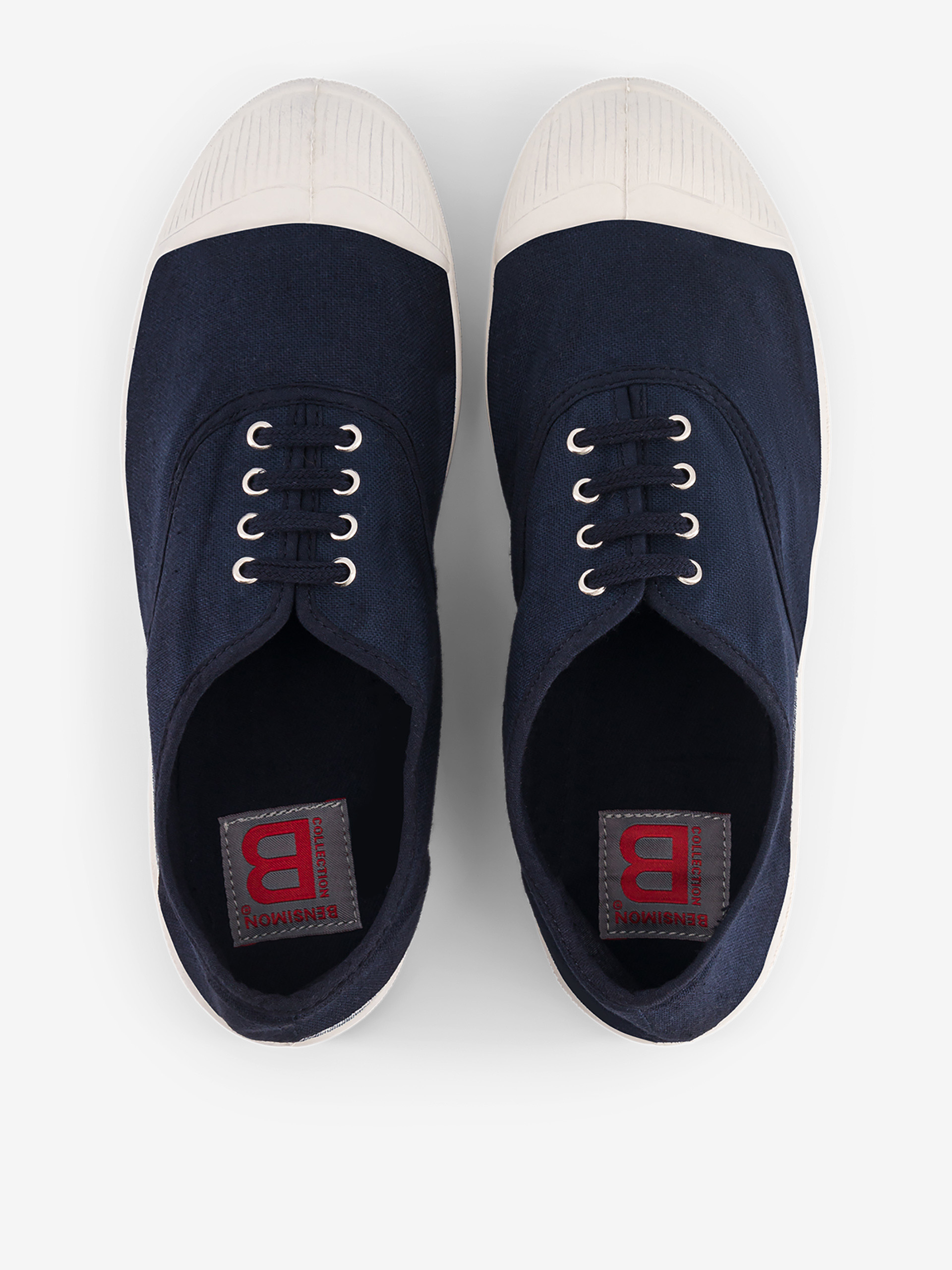 TENNIS LACETS FEMME  Marine , Tennis & Chaussures Bensimon