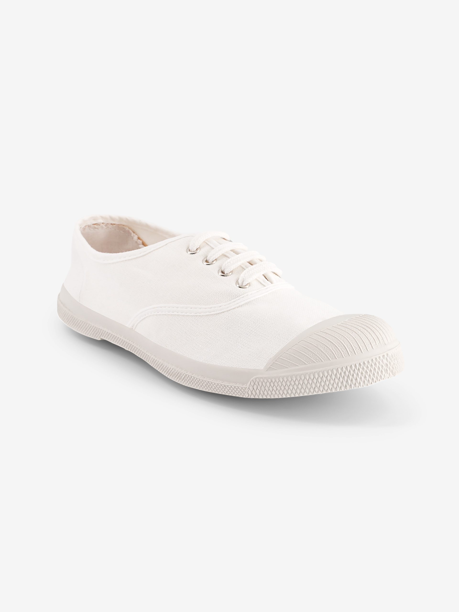 TENNIS LACETS HOMME  Blanc , Tennis & Chaussures Bensimon