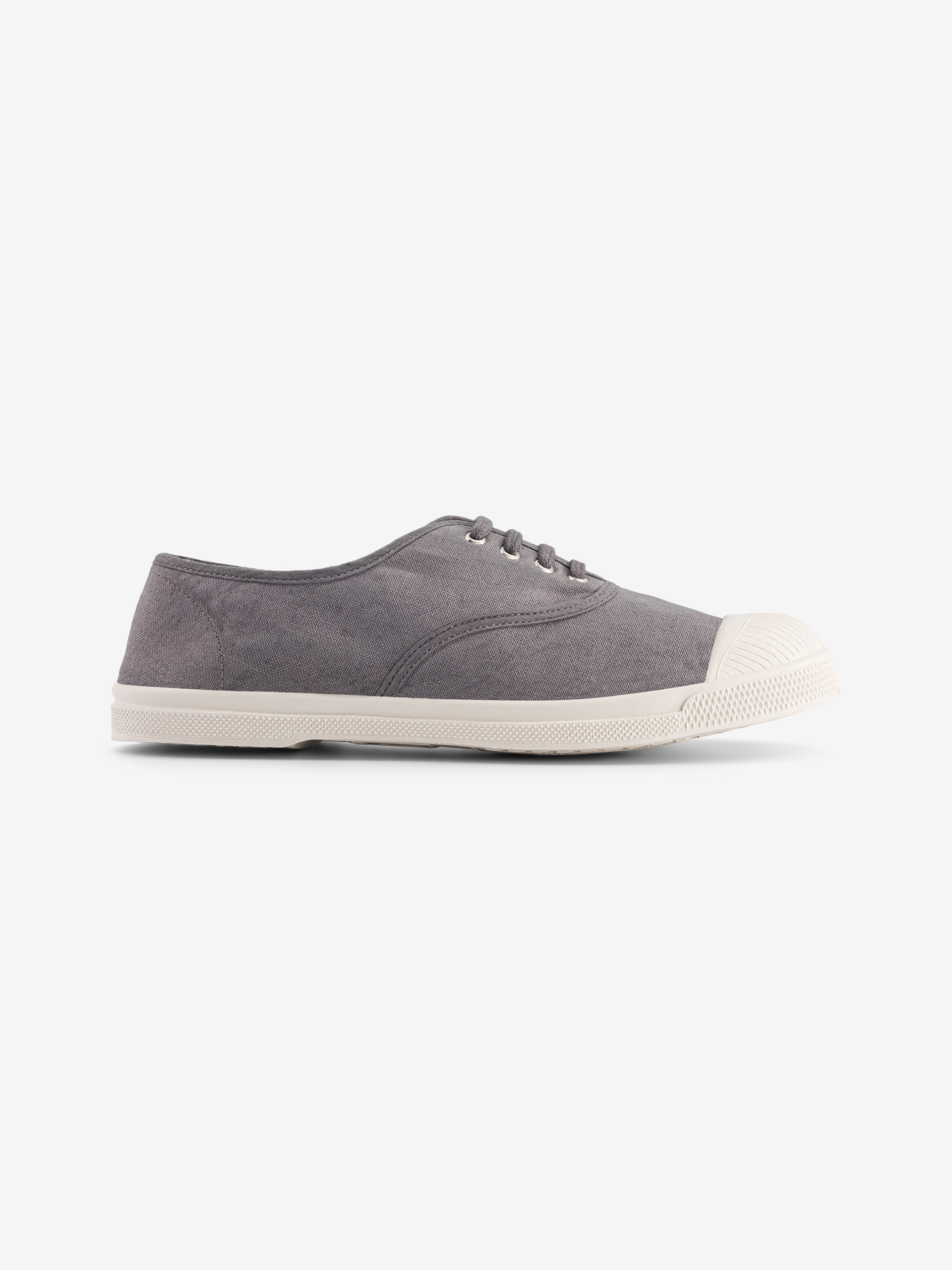 TENNIS LACETS HOMME  Gris , Tennis & Chaussures Bensimon
