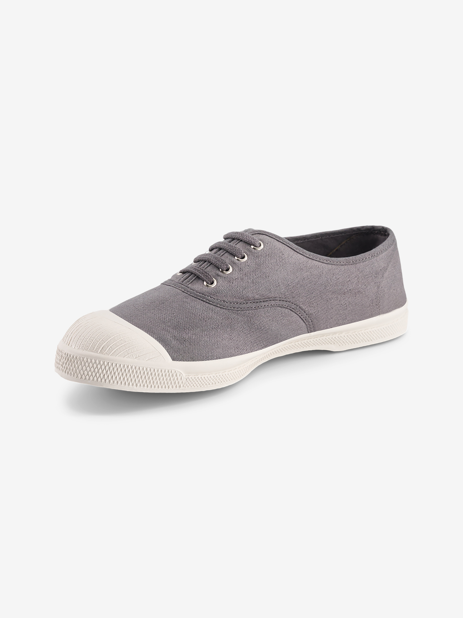 TENNIS LACETS HOMME  Gris , Tennis & Chaussures Bensimon