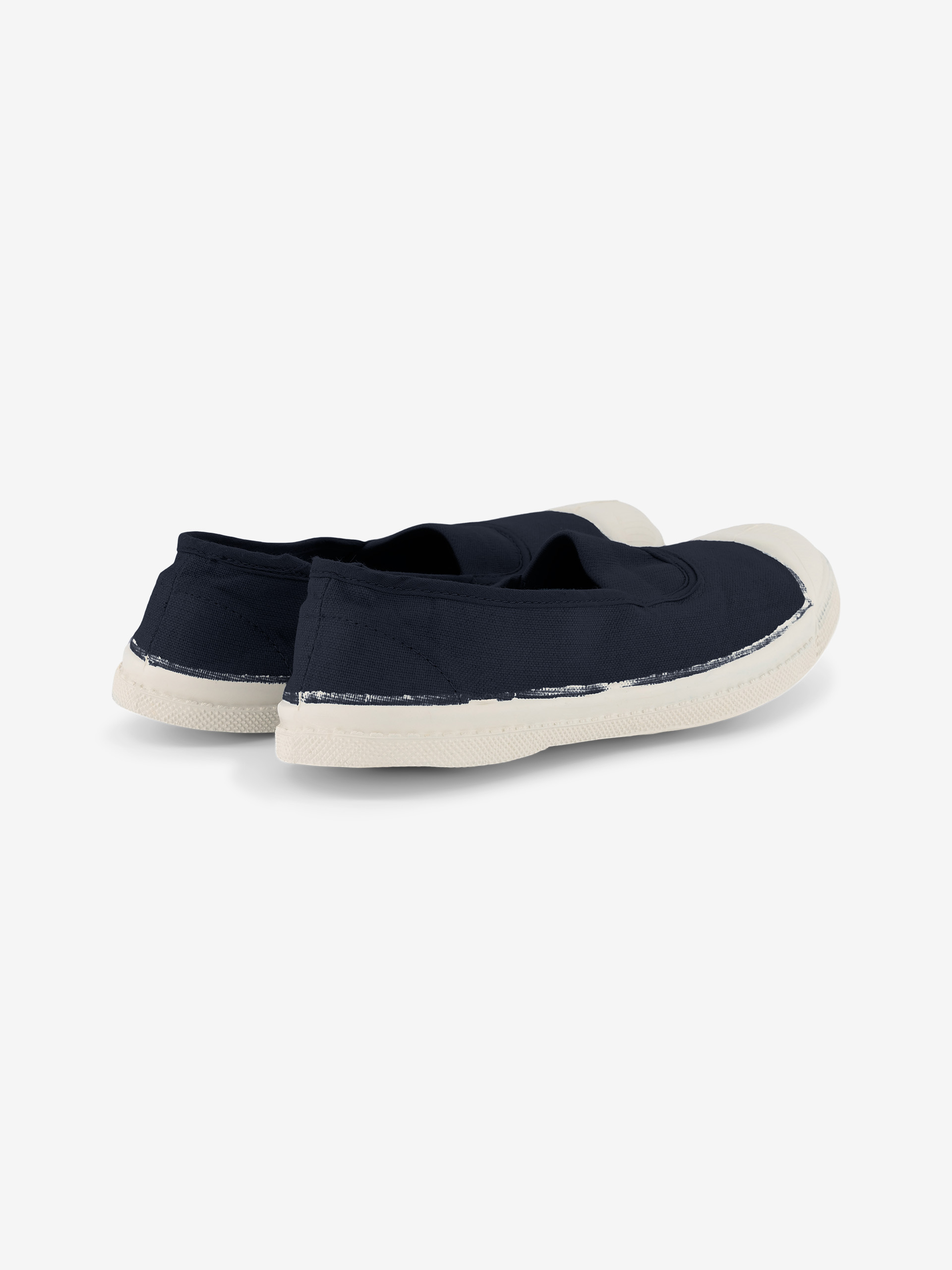 TENNIS ELASTIQUE FEMME  Marine , Tennis & Chaussures Bensimon
