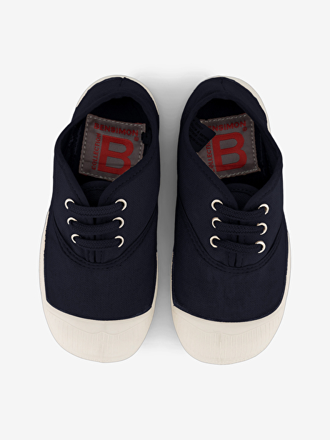 TENNIS LACETS ENFANT  Marine , Tennis & Chaussures Bensimon
