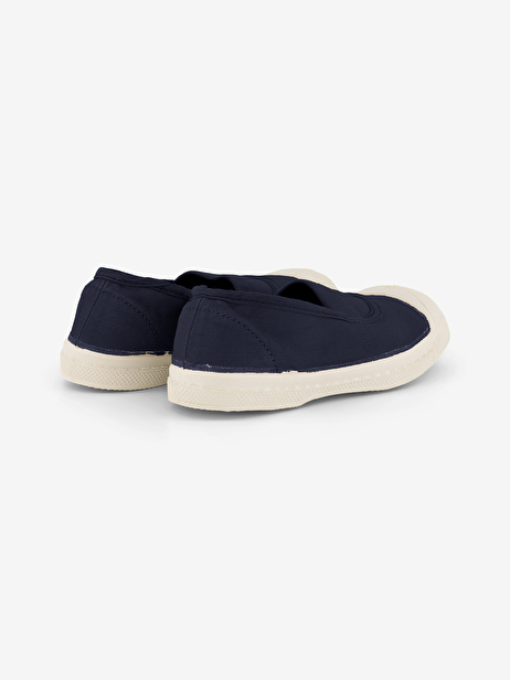 TENNIS ELASTIQUE ENFANT  Marine , Tennis & Chaussures Bensimon