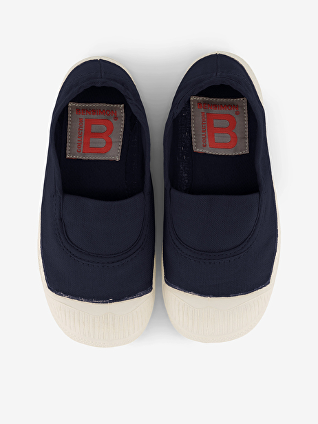 TENNIS ELASTIQUE ENFANT  Marine , Tennis & Chaussures Bensimon