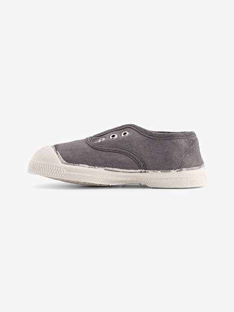 TENNIS ELLY ENFANT  Gris , Tennis & Chaussures Bensimon