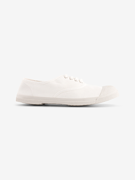 TENNIS LACETS HOMME  Blanc , Tennis & Chaussures Bensimon