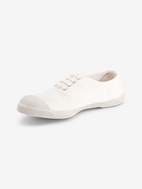 TENNIS LACETS HOMME  Blanc , Tennis & Chaussures Bensimon