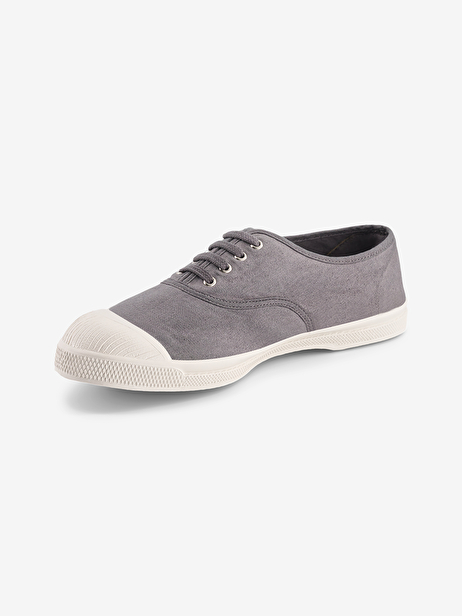 TENNIS LACETS HOMME  Gris , Tennis & Chaussures Bensimon