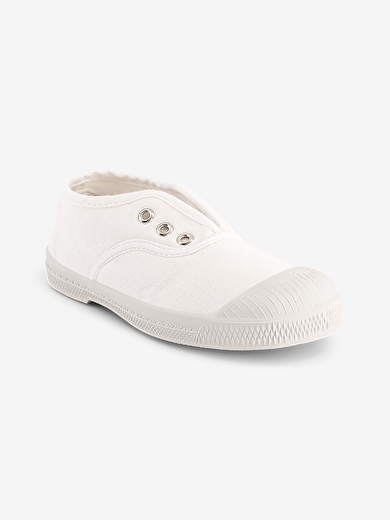 TENNIS ELLY ENFANT  Blanc , Tennis & Chaussures Bensimon