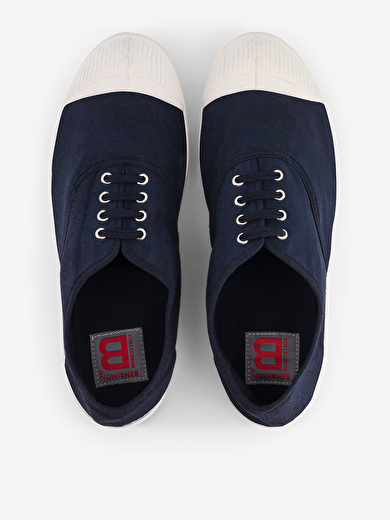 TENNIS LACETS FEMME  Marine , Tennis & Chaussures Bensimon