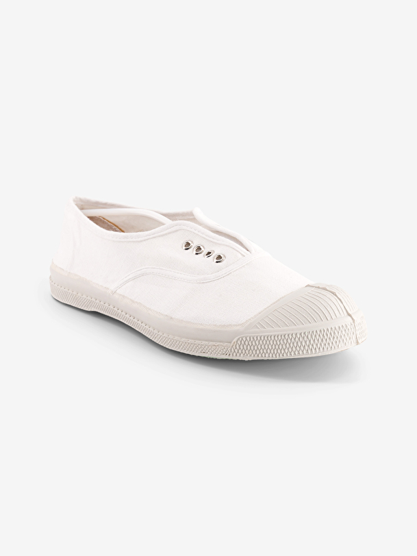 TENNIS ELLY FEMME  Blanc , Tennis & Chaussures Bensimon