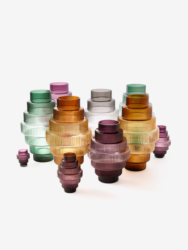 VASE TOFSY S - POLS POTTEN Ambre , Maison Bensimon