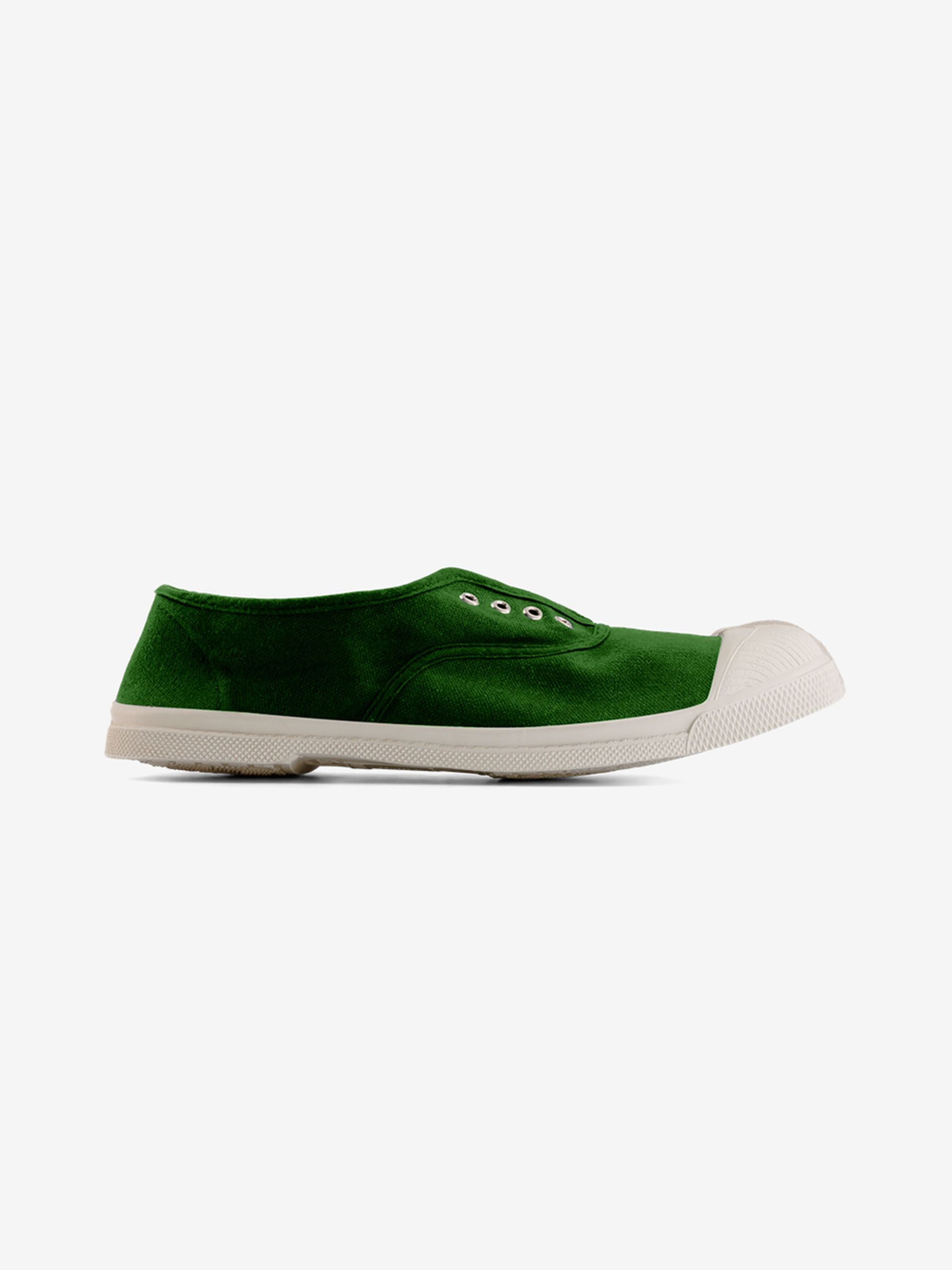 TENNIS ELLY FEMME  Vert prairie , Tennis & Chaussures Bensimon