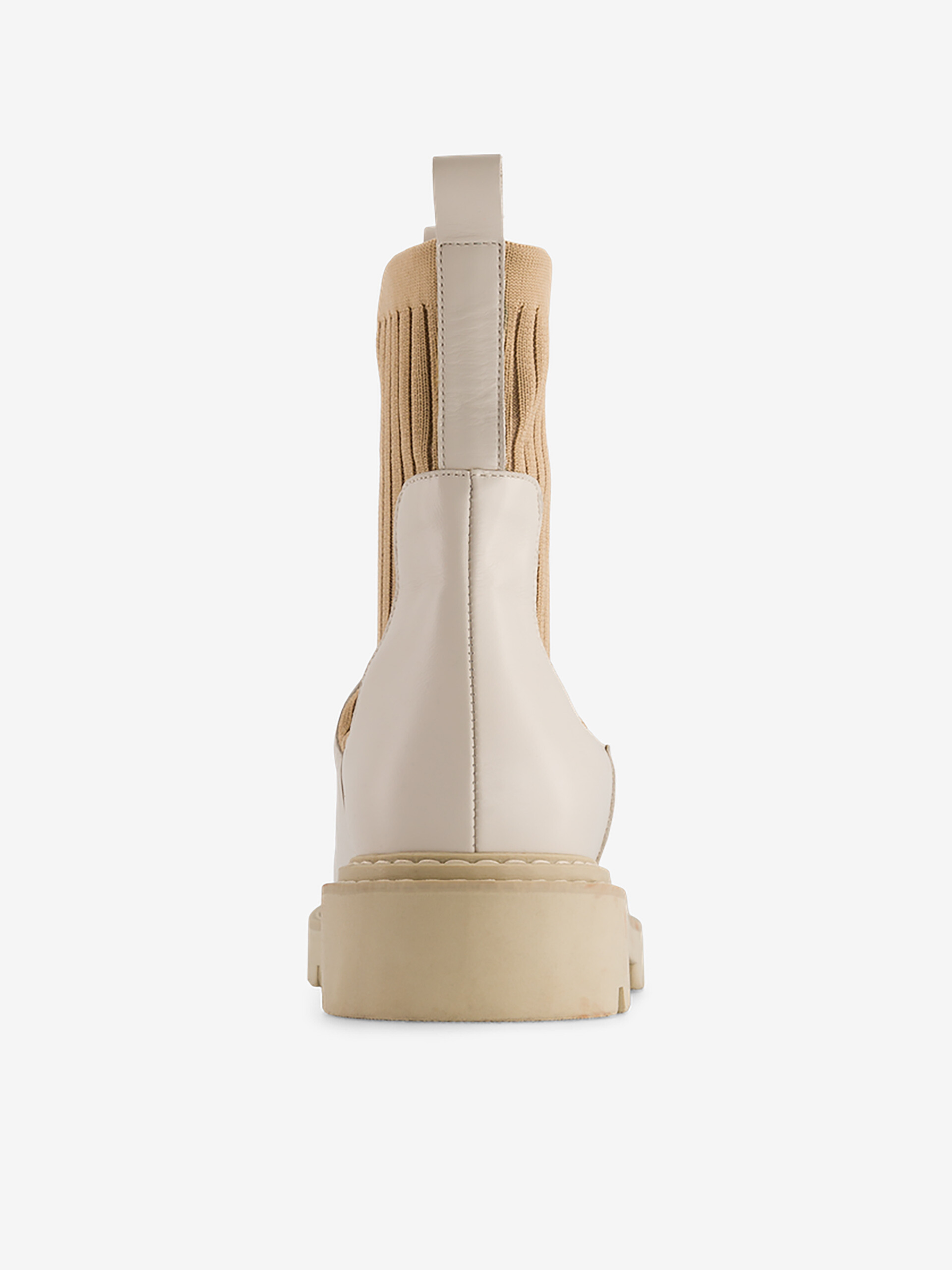 CHELSEA BOOTS Ecru , Prêt-à-porter Bensimon