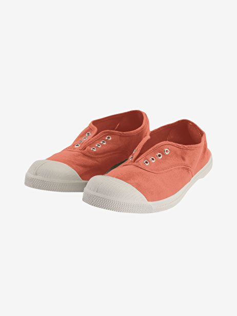 TENNIS ELLY FEMME  Rose , Tennis & Chaussures Bensimon