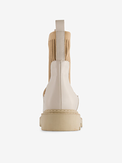 CHELSEA BOOTS  Ecru , Archives Bensimon