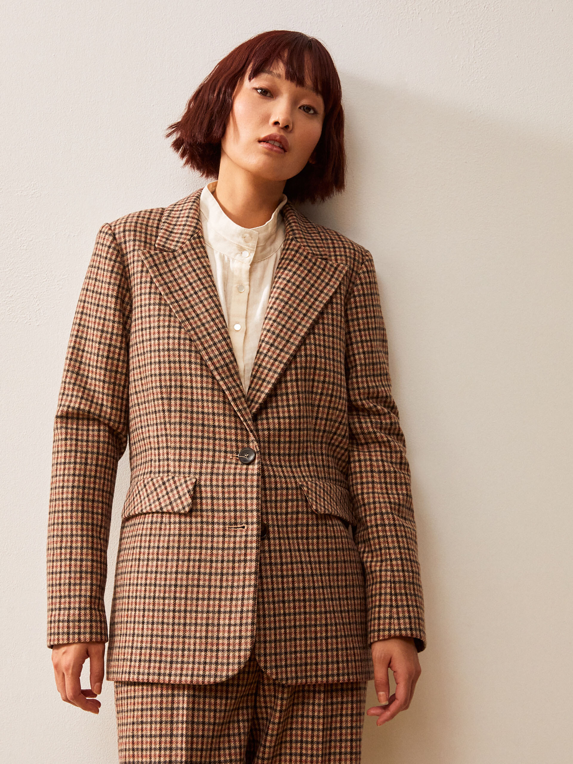 VESTE IGY Carreaux , Prêt-à-porter Bensimon