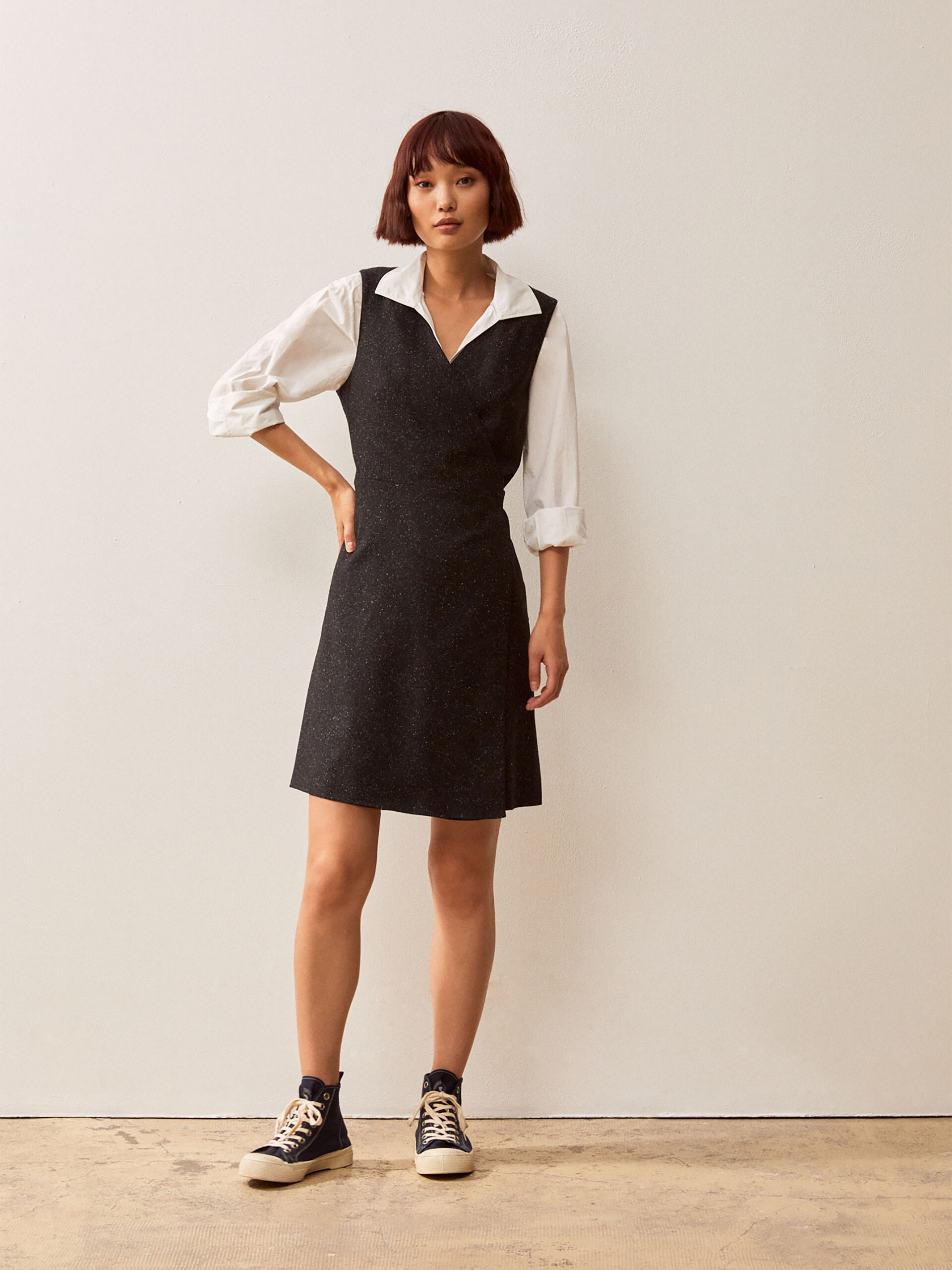 ROBE INOUK  Charbon , Pr&ecirc;t-&agrave;-porter Bensimon