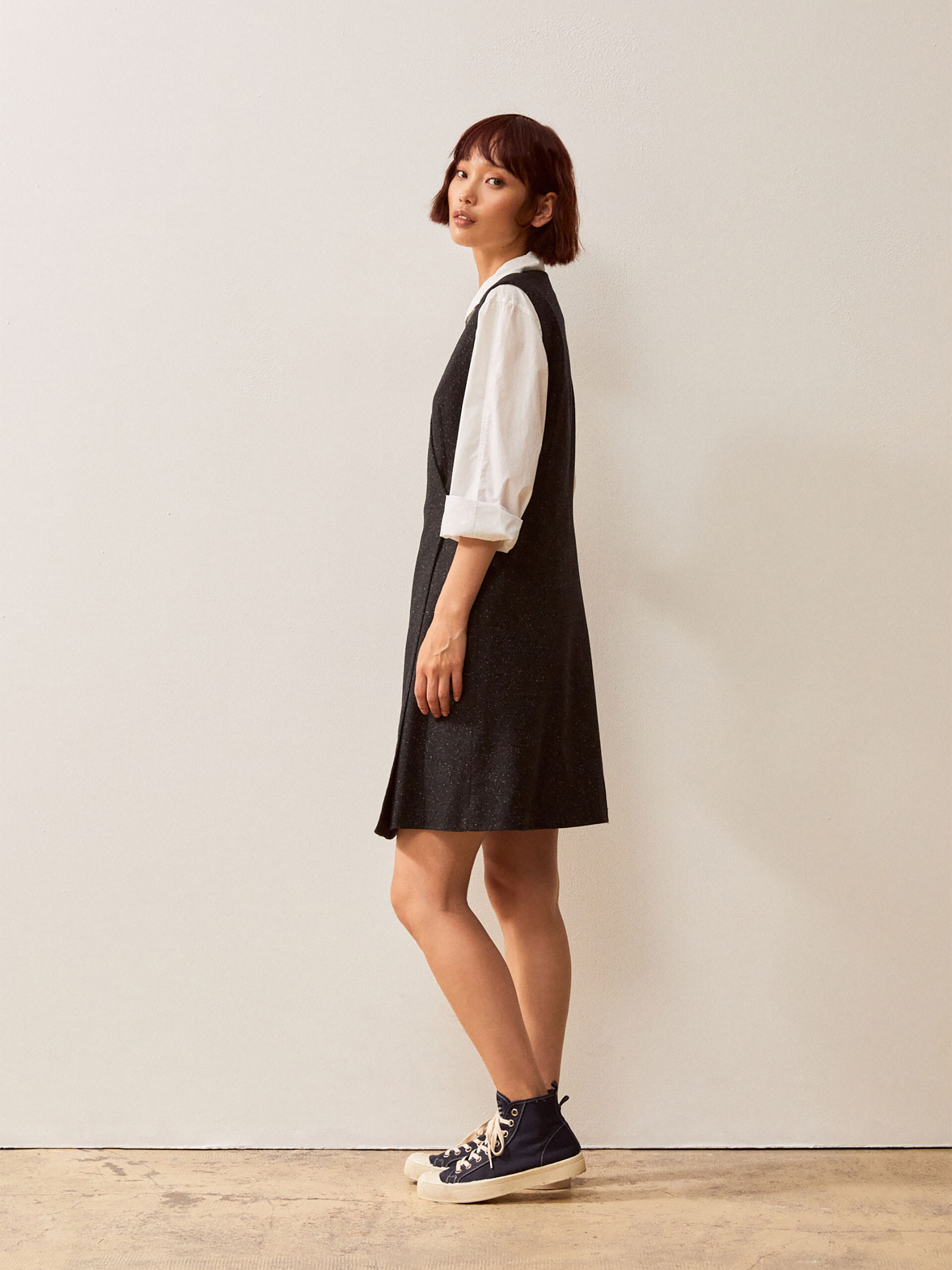 ROBE INOUK  Charbon , Pr&ecirc;t-&agrave;-porter Bensimon