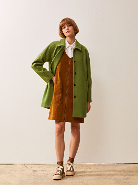 MANTEAU AQUILA  Vert prairie , Pr&ecirc;t-&agrave;-porter Bensimon