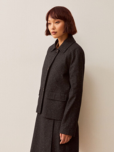 VESTE FACTO  Charbon , Prêt-à-porter Bensimon