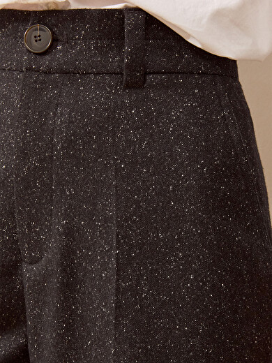 DAMA TROUSERS  Charbon , Prêt-à-porter Bensimon
