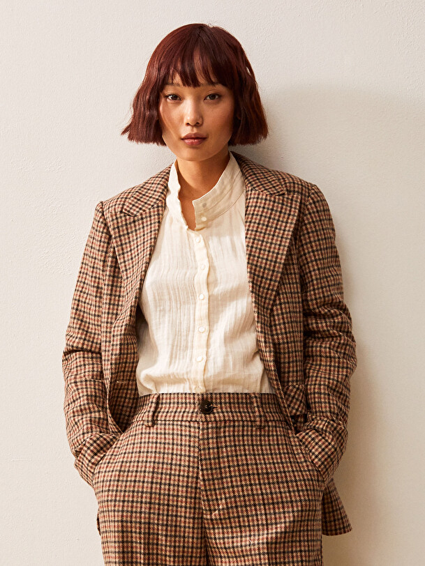 VESTE IGY Carreaux , Prêt-à-porter Bensimon