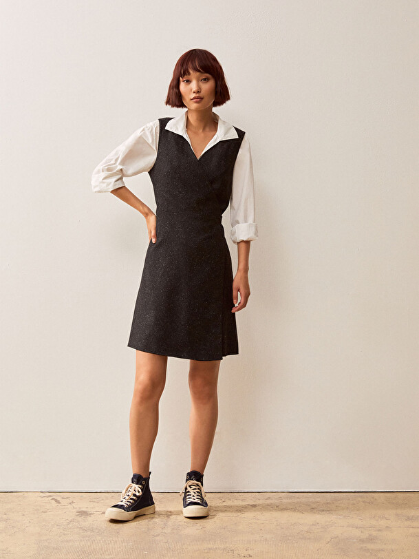 ROBE INOUK  Charbon , Pr&ecirc;t-&agrave;-porter Bensimon