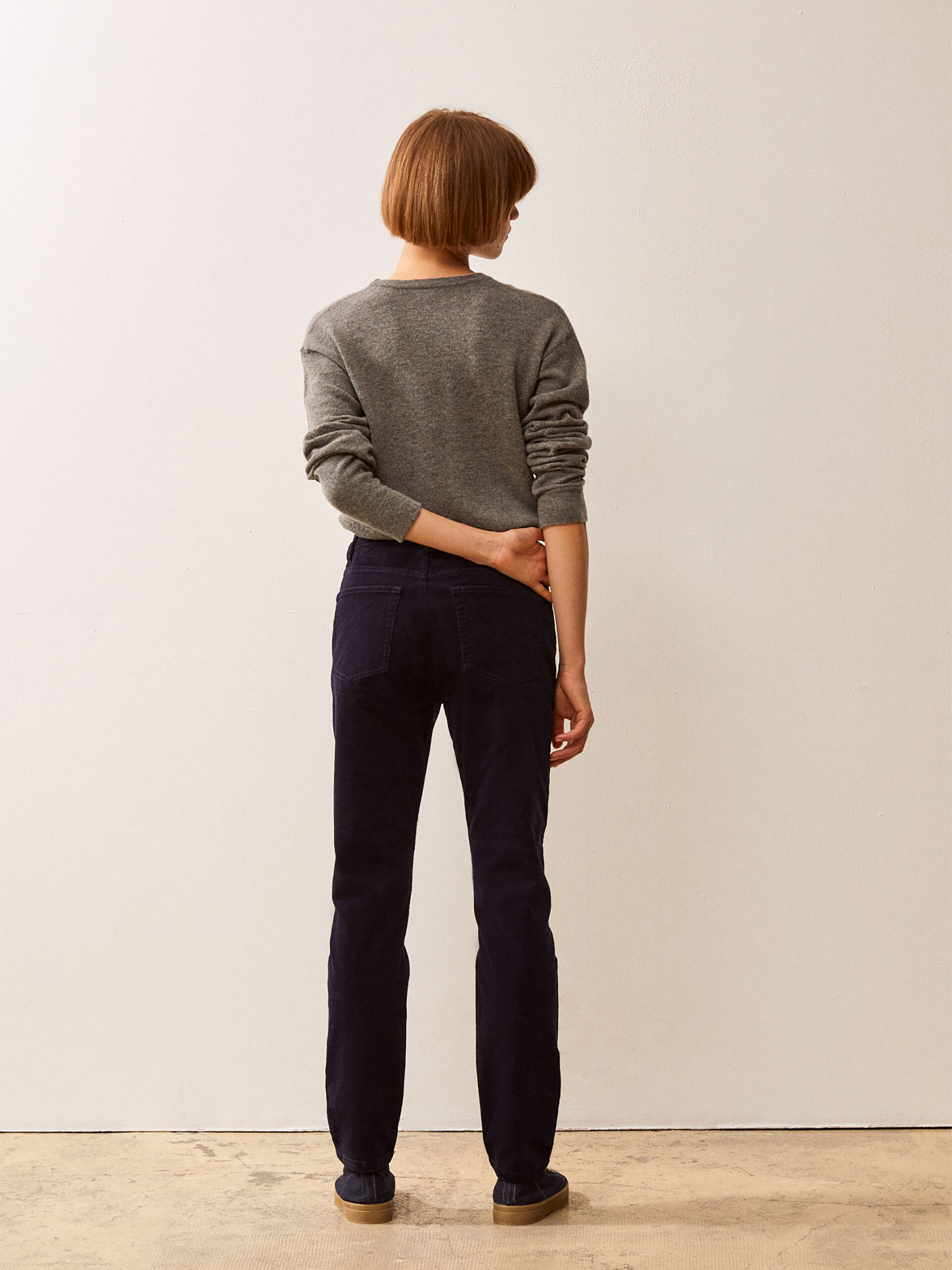 PANTALON FILIBERT  Bleu nuit , Pr&ecirc;t-&agrave;-porter Bensimon