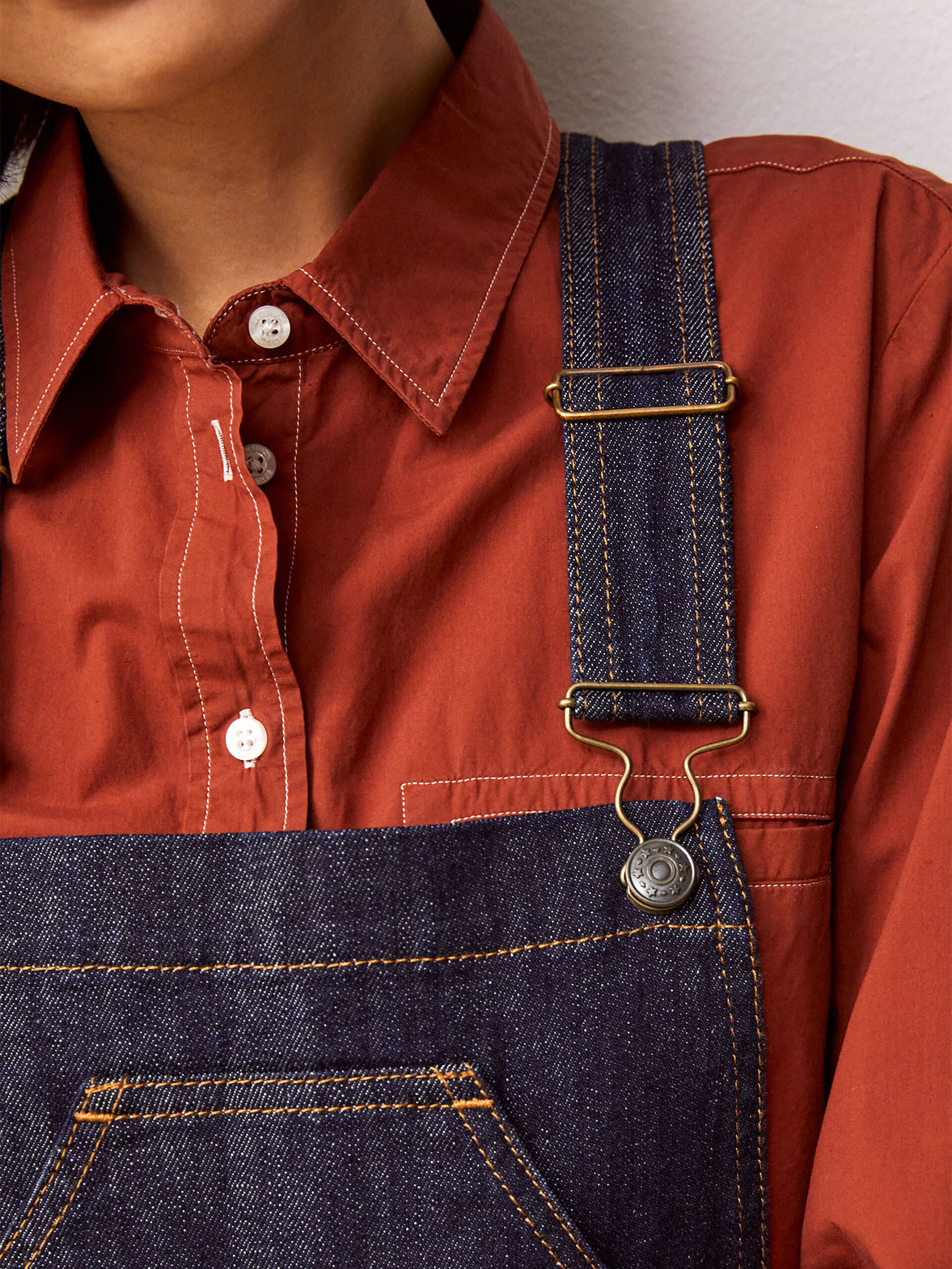 SALOPETTE IMPALA  Denim , Pr&ecirc;t-&agrave;-porter Bensimon