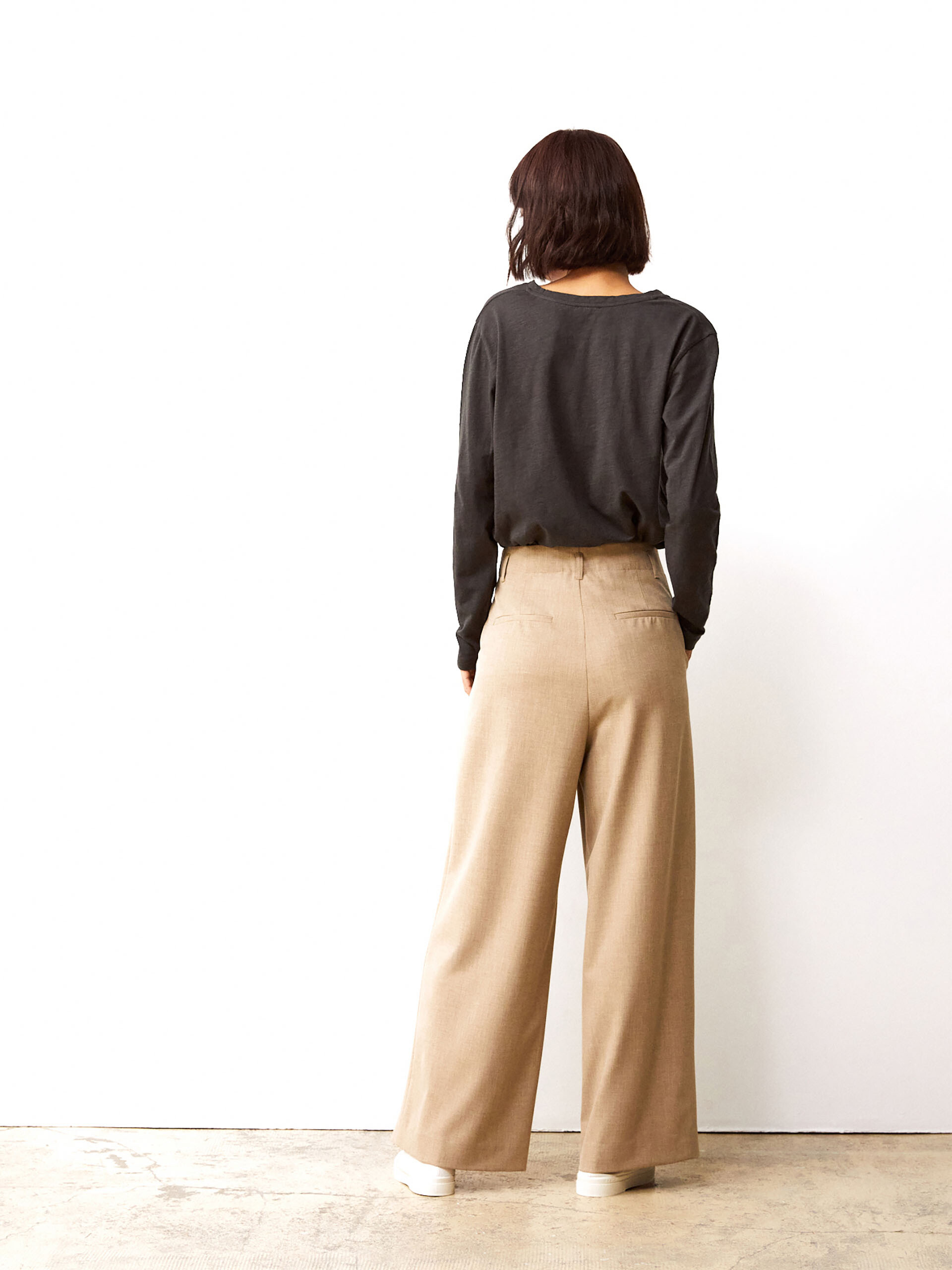 PANTALON ICARE  Camel , Pr&ecirc;t-&agrave;-porter Bensimon