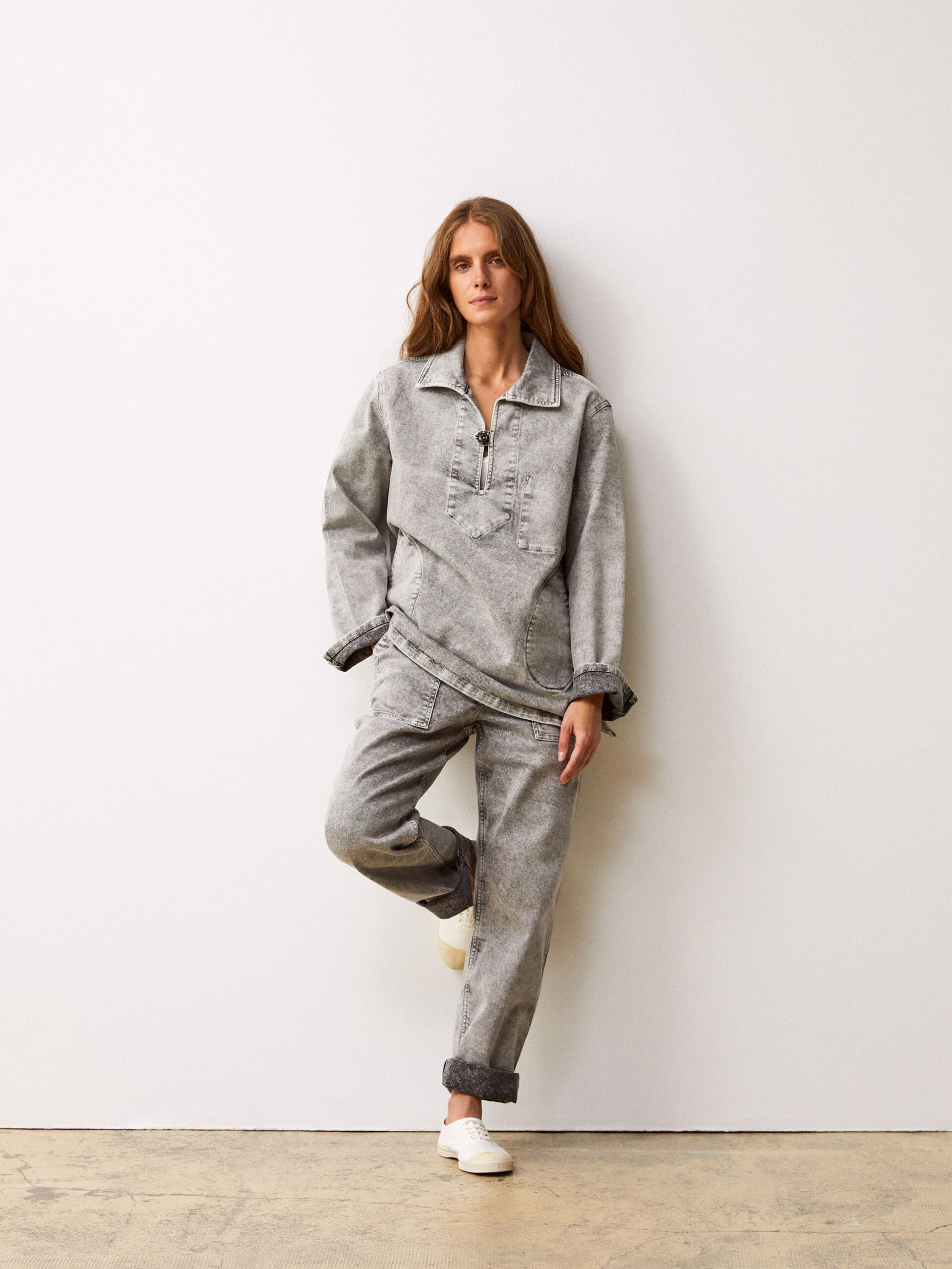 PANTALON HUGUES  Charbon , Pr&ecirc;t-&agrave;-porter Bensimon