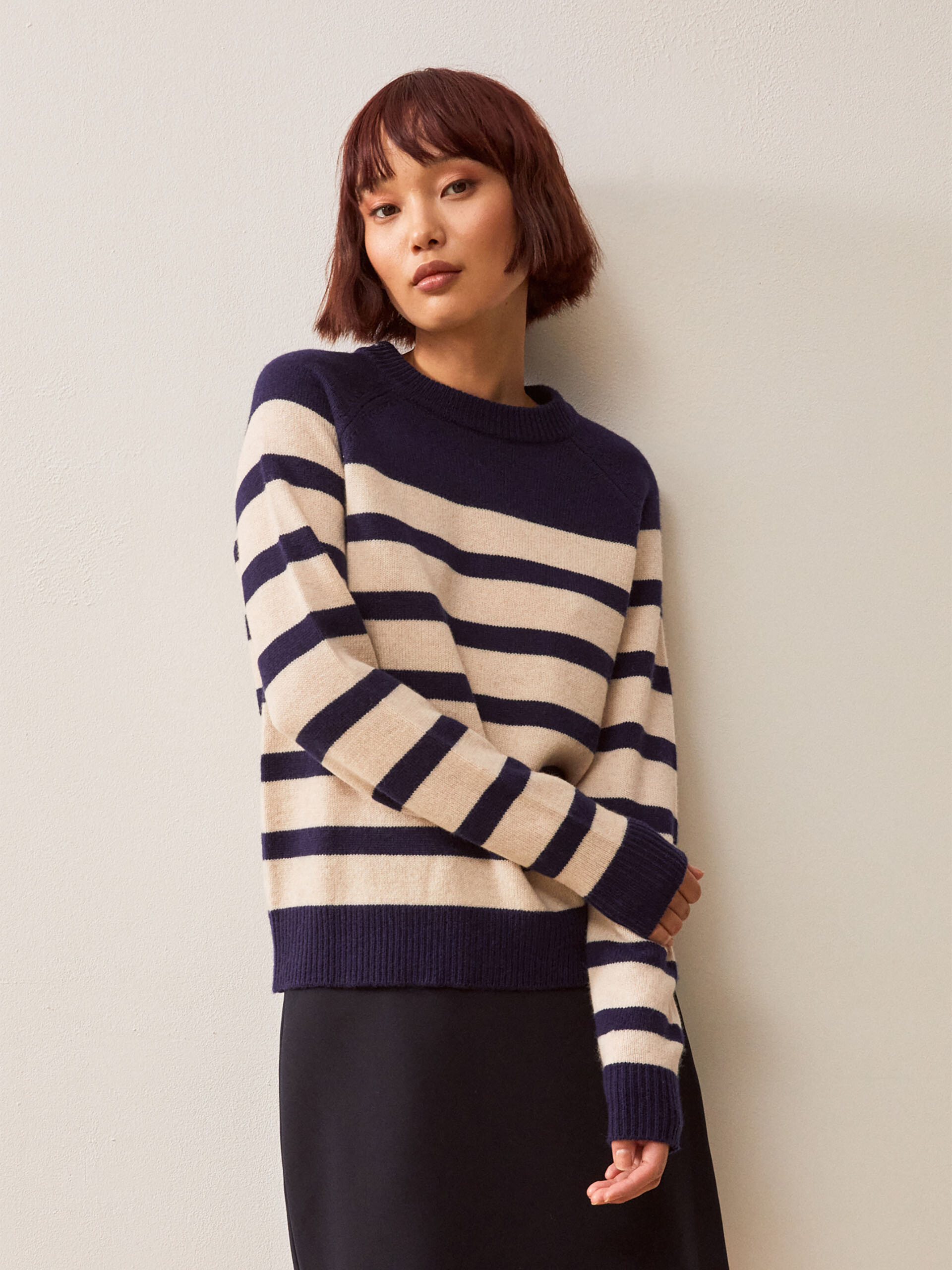 PULL INDICO  Bleu nuit , Pr&ecirc;t-&agrave;-porter Bensimon