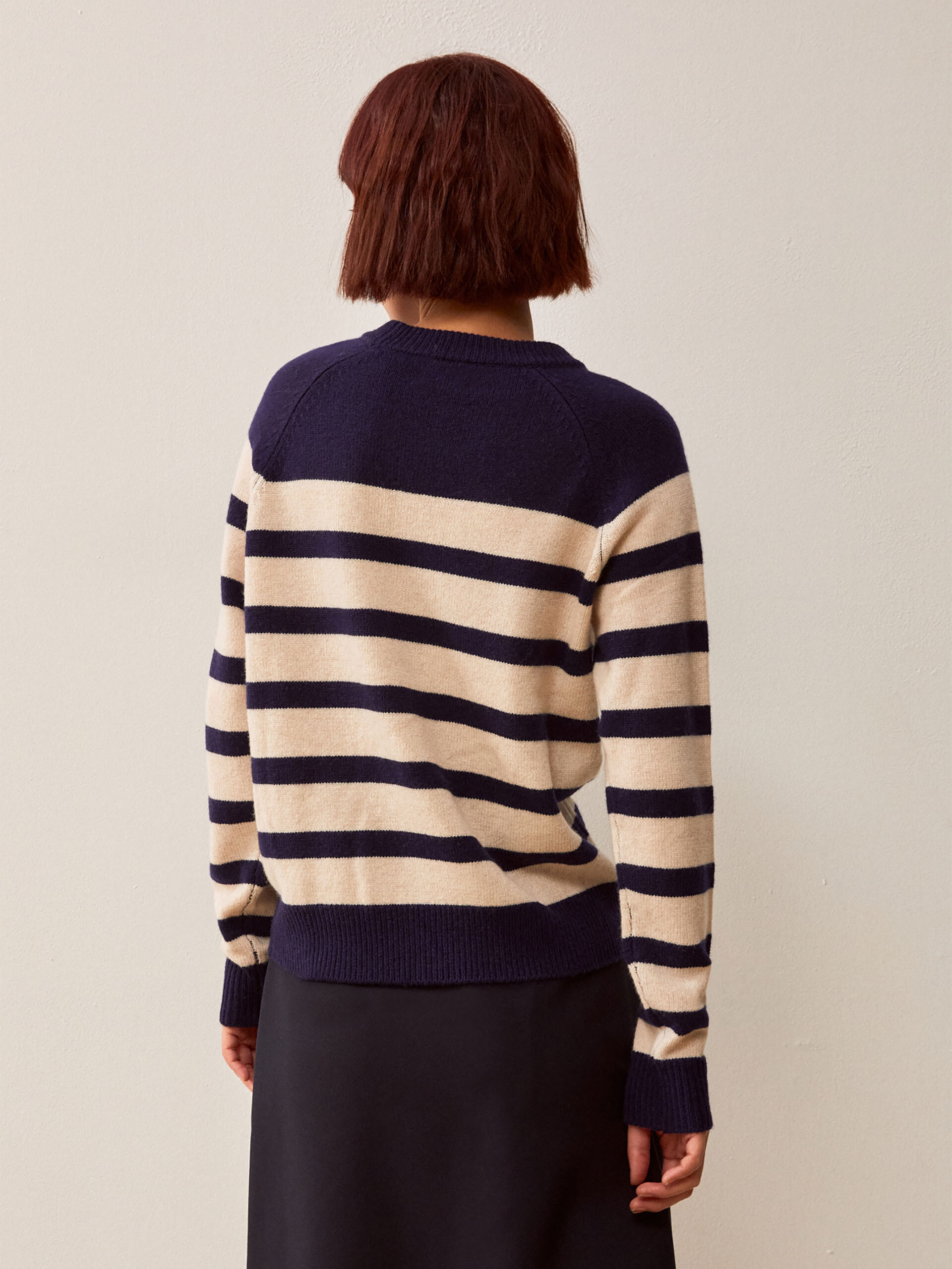 PULL INDICO  Bleu nuit , Pr&ecirc;t-&agrave;-porter Bensimon