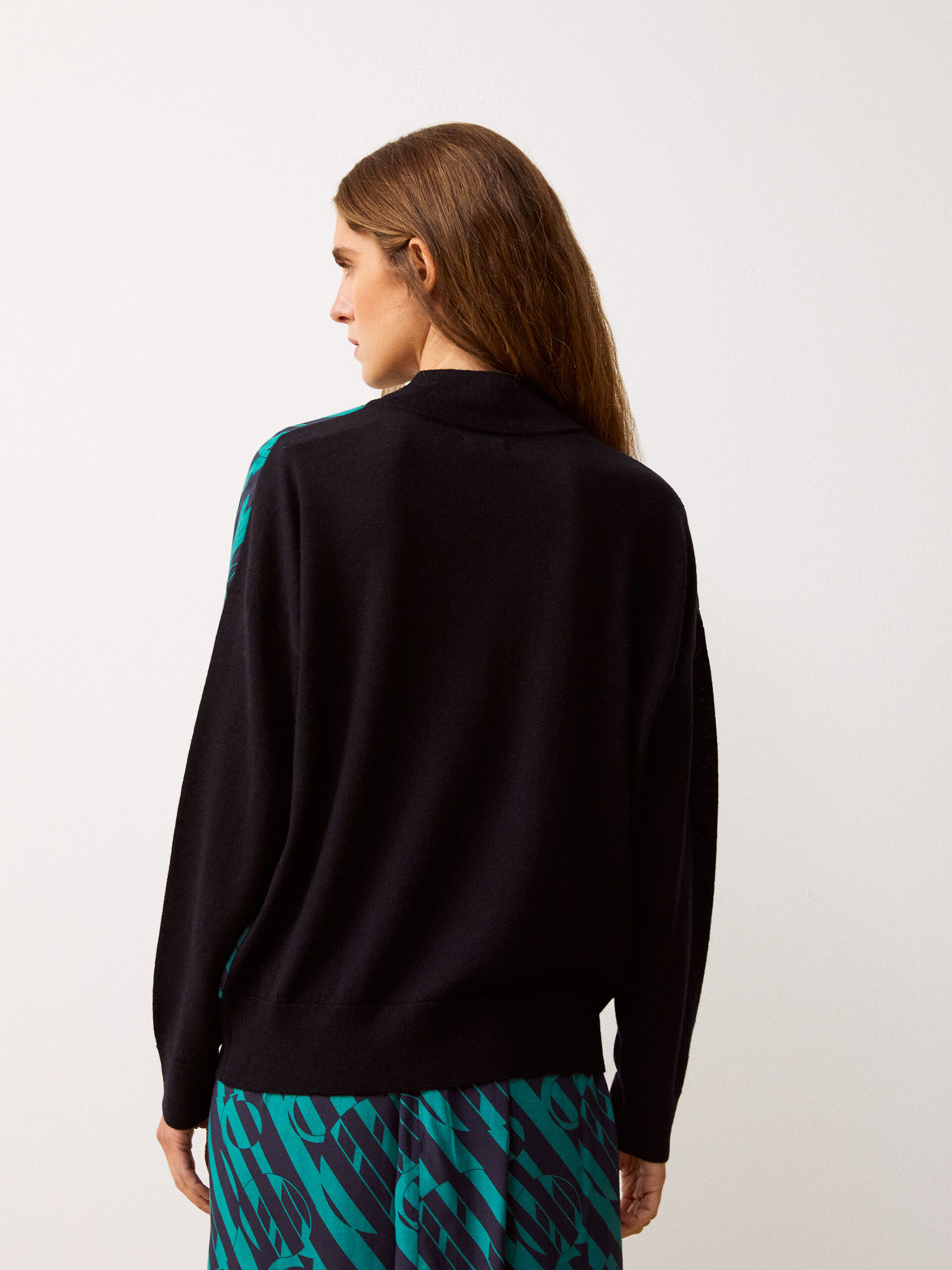 PULL IARA  Bleu nuit , Pr&ecirc;t-&agrave;-porter Bensimon