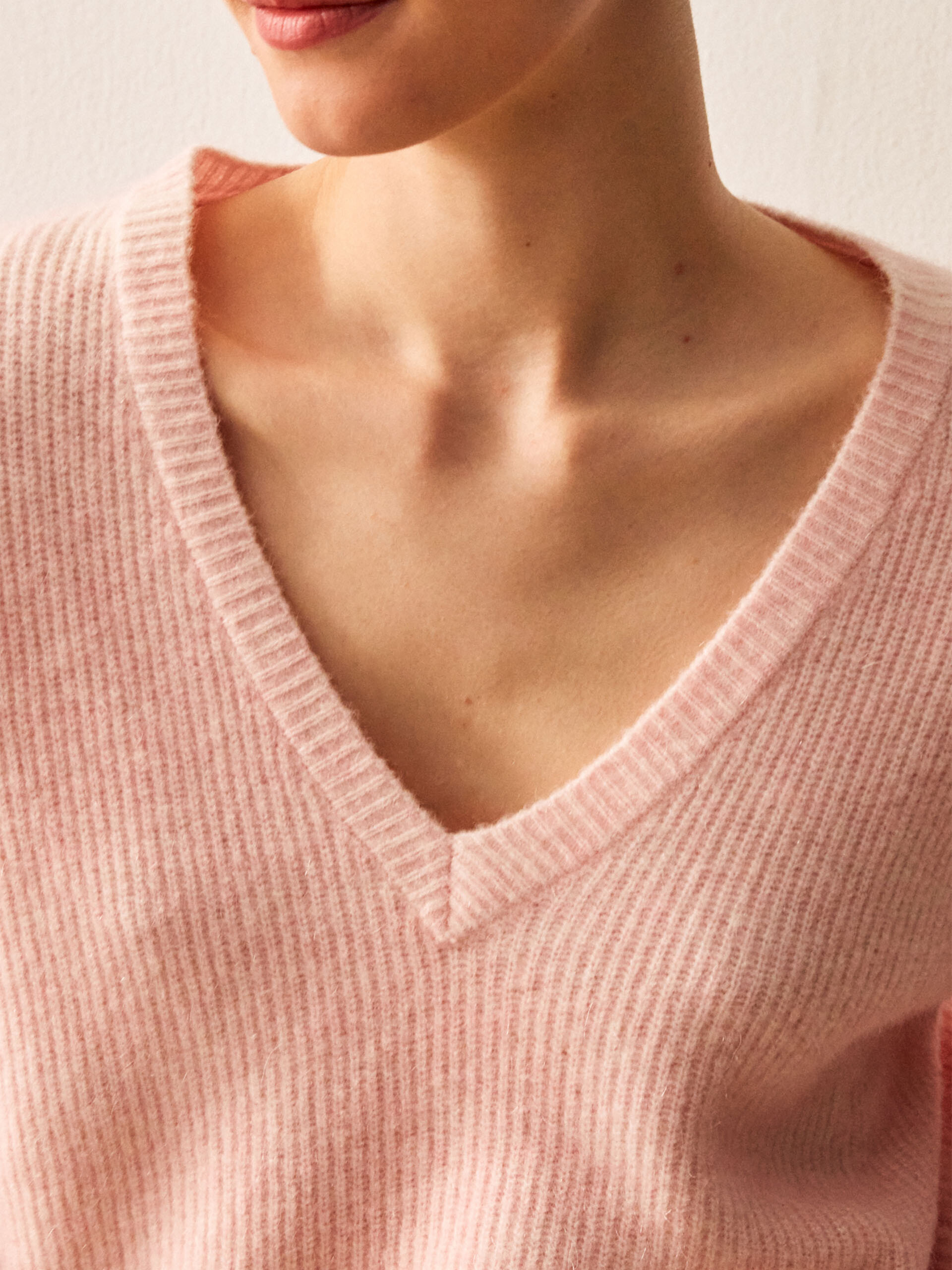 PULL GELPHIE Rose , Prêt-à-porter Bensimon