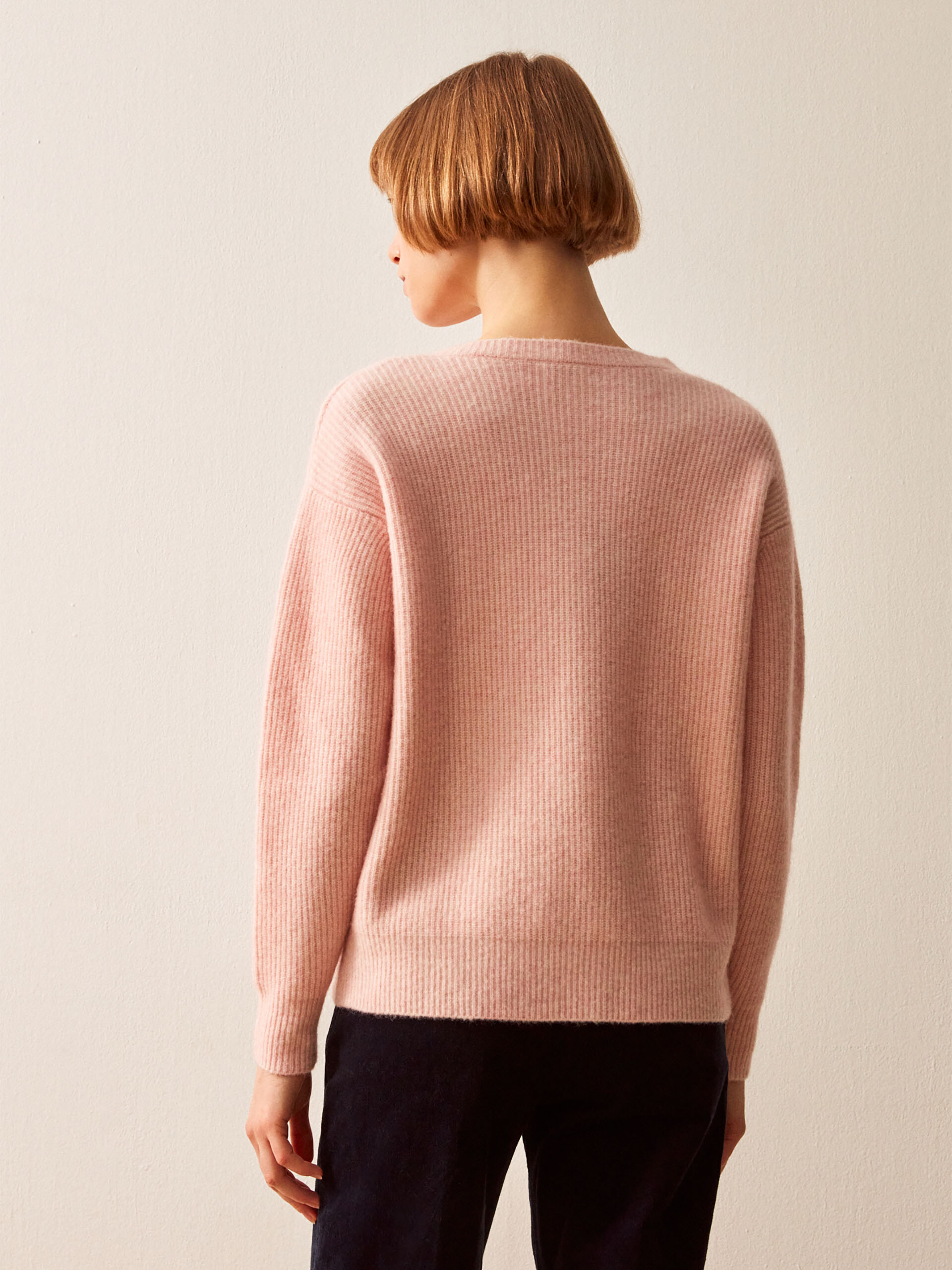 PULL GELPHIE Rose , Prêt-à-porter Bensimon