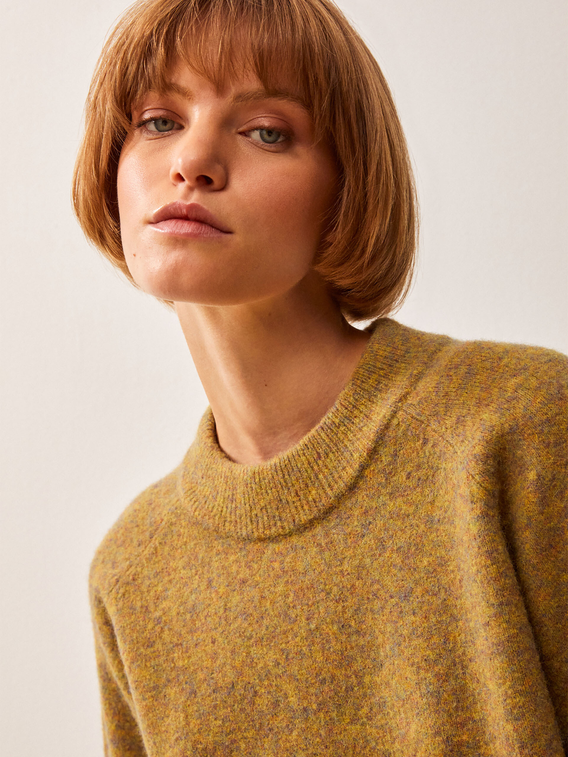 PULL GIOVANNI  Olive , Pr&ecirc;t-&agrave;-porter Bensimon