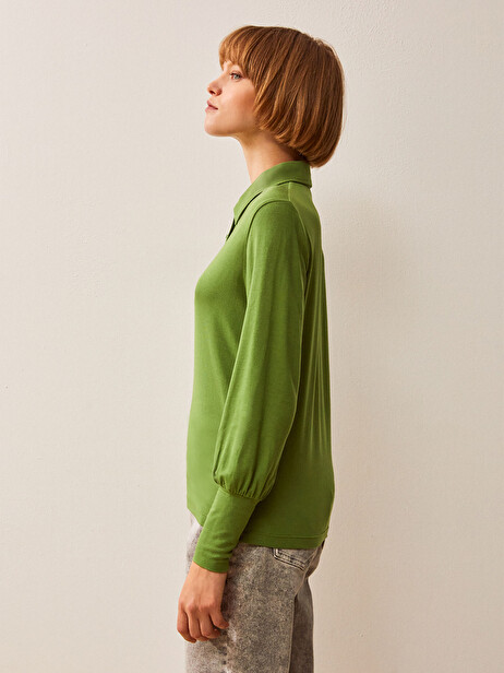 TEE SHIRT ILIAS  Vert prairie , Pr&ecirc;t-&agrave;-porter Bensimon